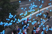 Vypouštění balónků s přáníčkem Ježíškovi
