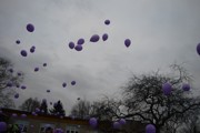 Vypouštění balonků s přáním Ježíškovi
