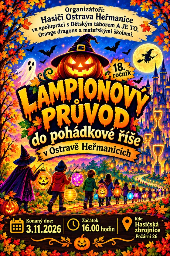 Lampionový průvod 2026