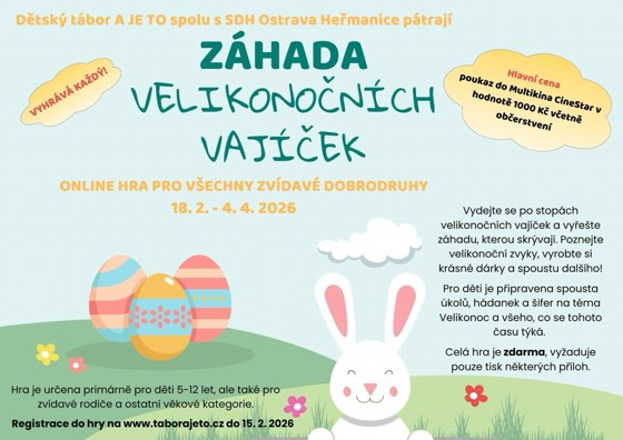 ZÁHADA VELIKONOČNÍCH VAJÍČEK